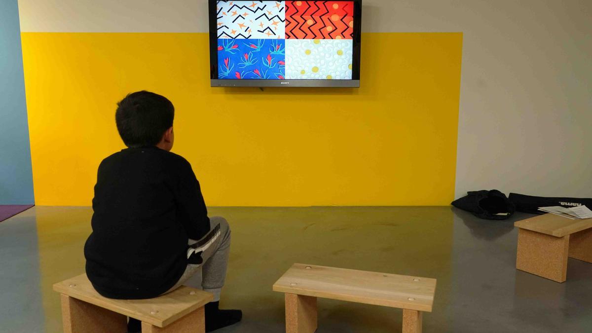 La instalación 'Inside Matisse', en el Centre Pompidou de Málaga, en fotos