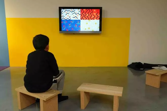 La instalación 'Inside Matisse', en el Centre Pompidou de Málaga, en fotos