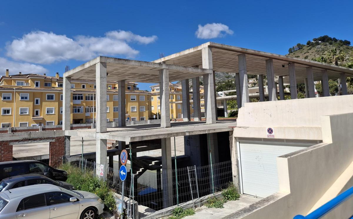 La incipiente estructura lleva 6 años abandonada