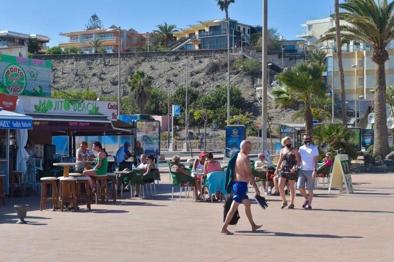 Zonas turísticas en noviembre en  Canarias