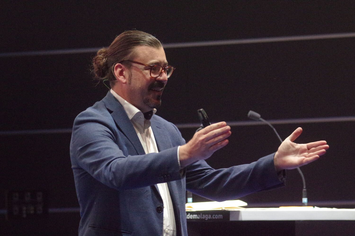 Conferencia inaugural del Carnaval de Málaga 2025, en el Albéniz