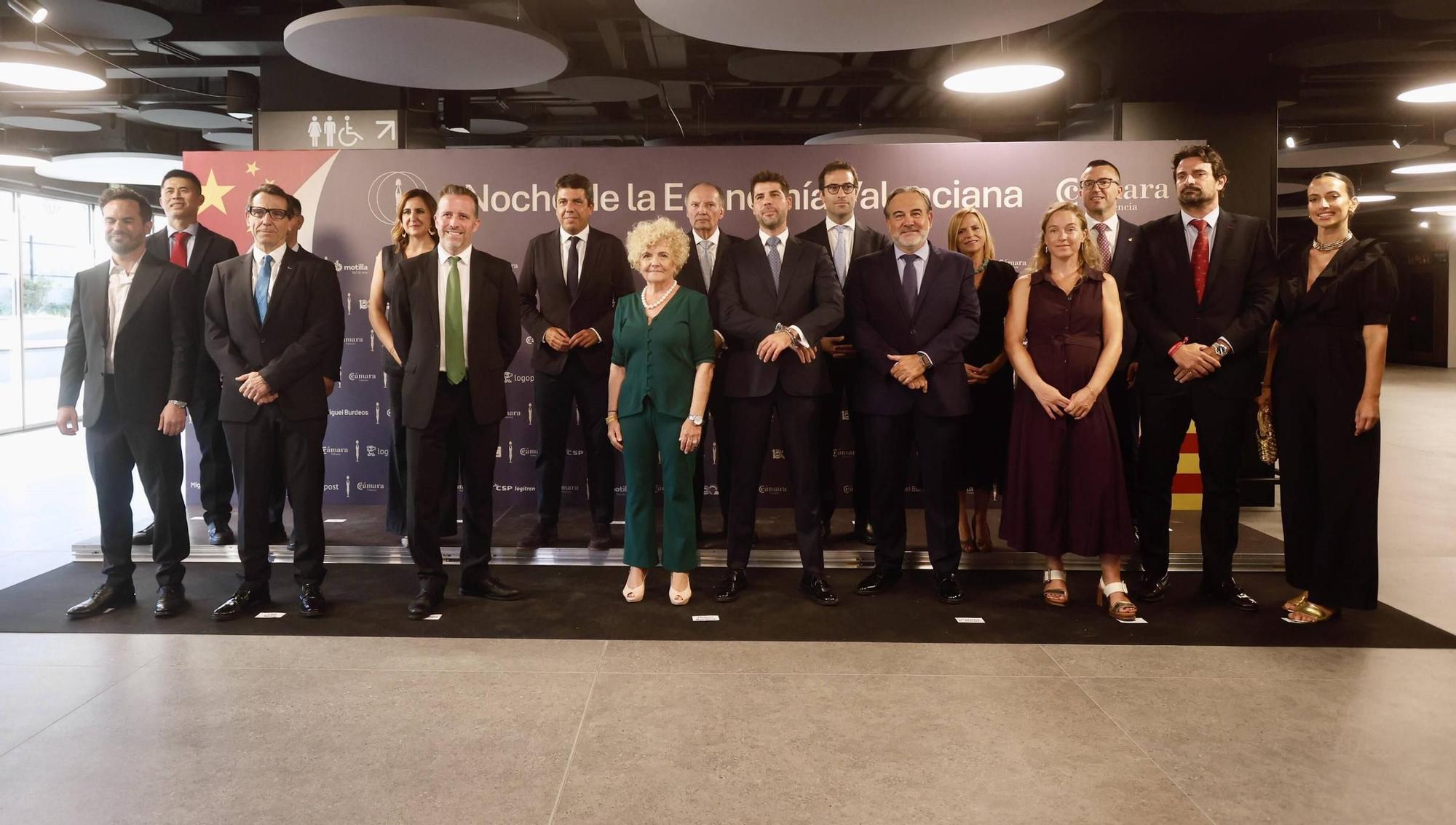 La 'Noche de la Economía Valenciana' de la Cámara Valencia, en imágenes