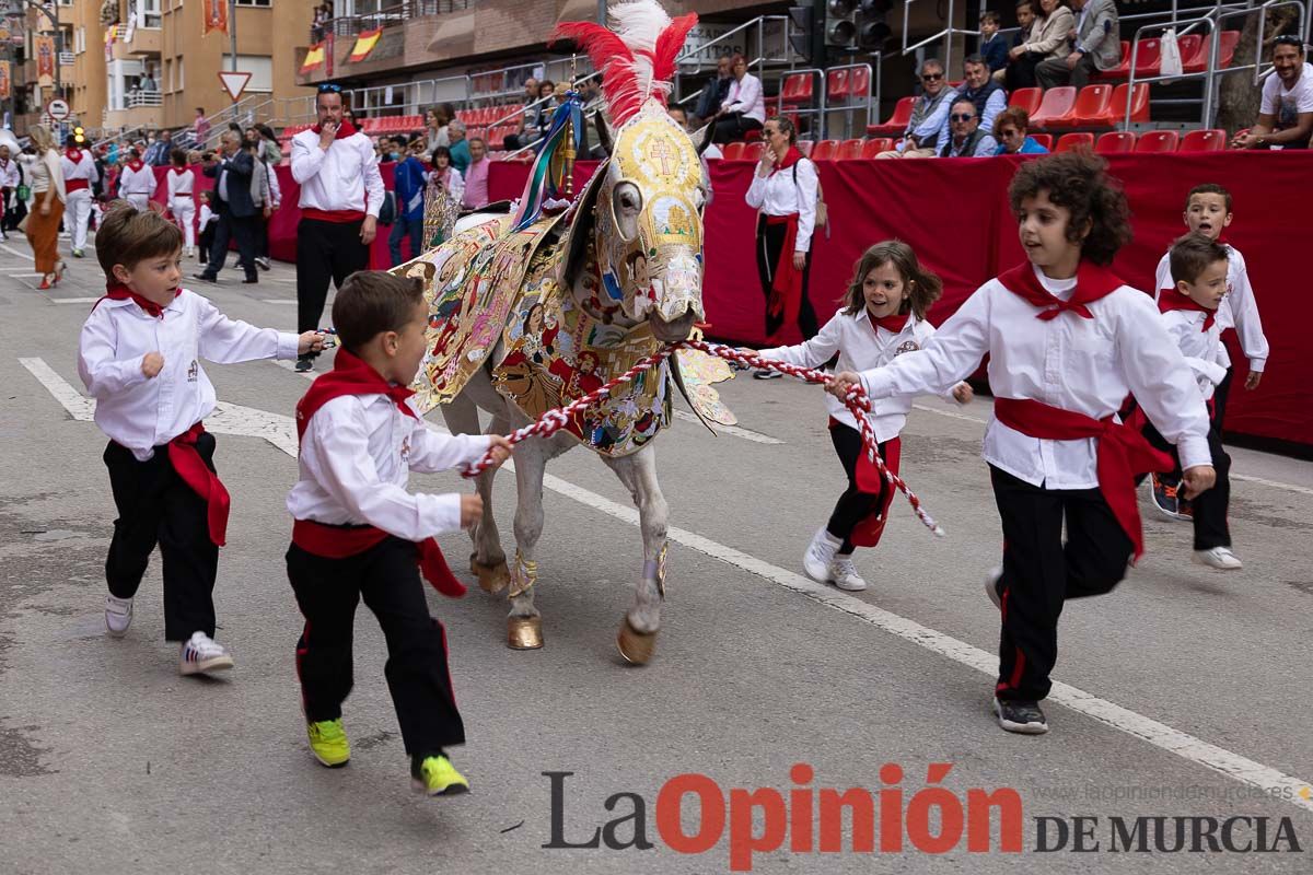 Desfile infantil en las Fiestas de Caravaca (Bando Caballos del Vino)