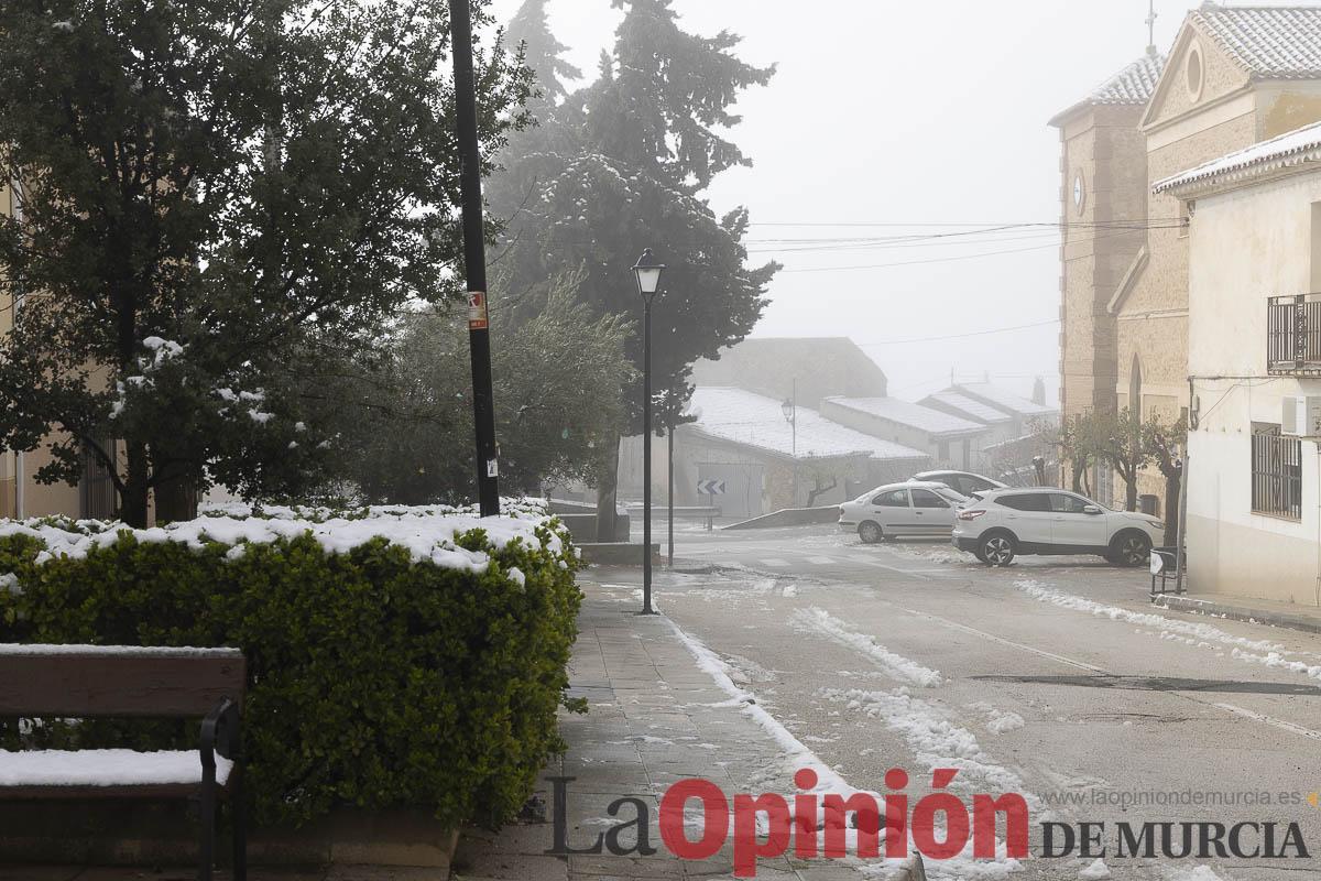 Descubre la última nevada del invierno en las proximidades de Revolcadores en Moratalla