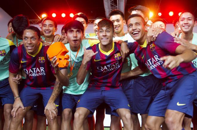 Las imágenes de Alexis Sánchez en el FC Barcelona