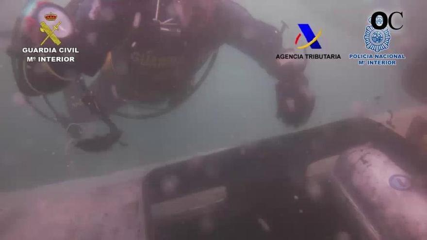 Interceptado en la costa gallega el primer narcosubmarino detectado en Europa