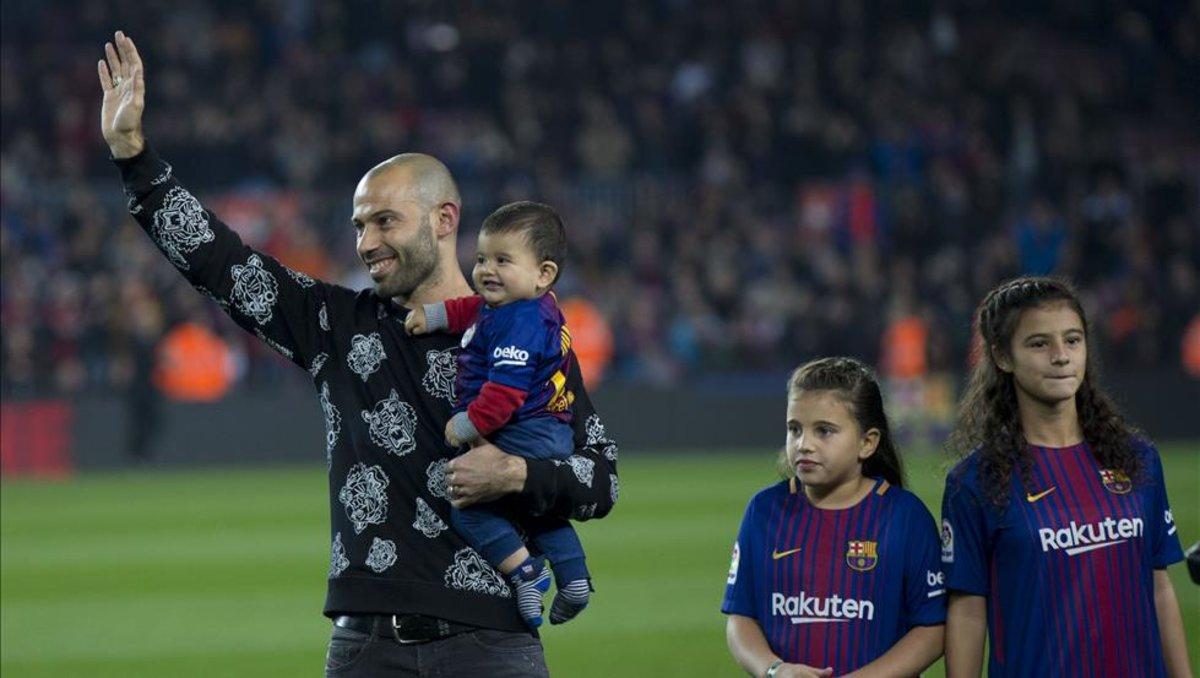 Javier Mascherano habló sobre la etapa que está pasando el Barcelona