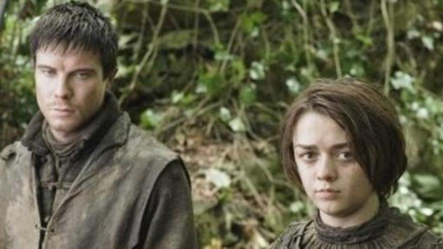 Arya Stark y Gendry, de &#039;Juego de Tronos&#039;.