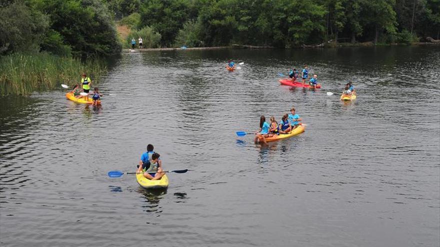 Las piraguas, también para verano en Plasencia