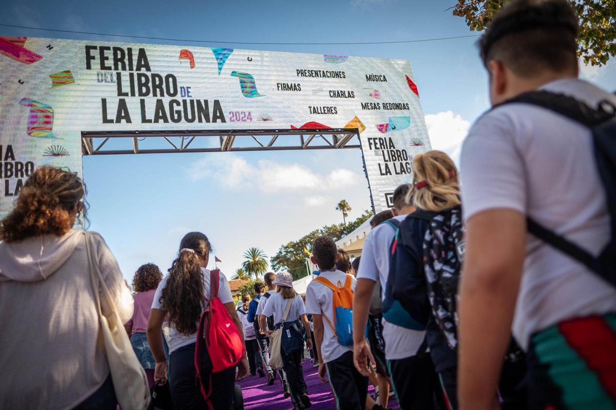 La pasada edición de la Feria del Libro de La Laguna, de carácter regional.