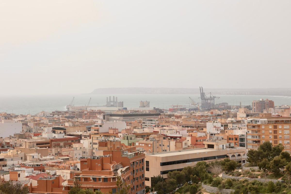 La calima ha vuelto este martes a ser protagonista