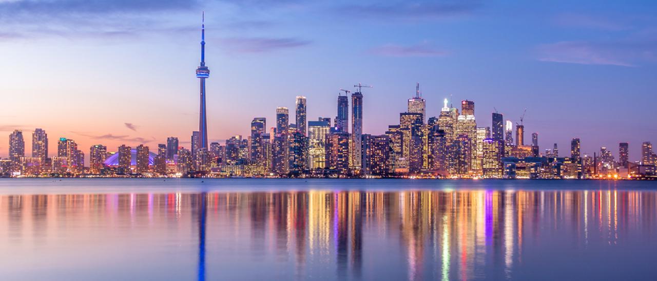 Imagen de la ciudad canadiense de Toronto.