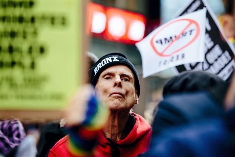 Manifestaciones anti-Trump toman las calles de Nueva York