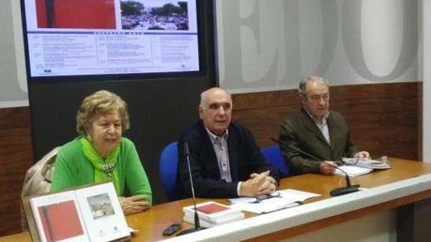 Carmen Villaverde, José Antonio Alonso y Francisco Javier Gómez.