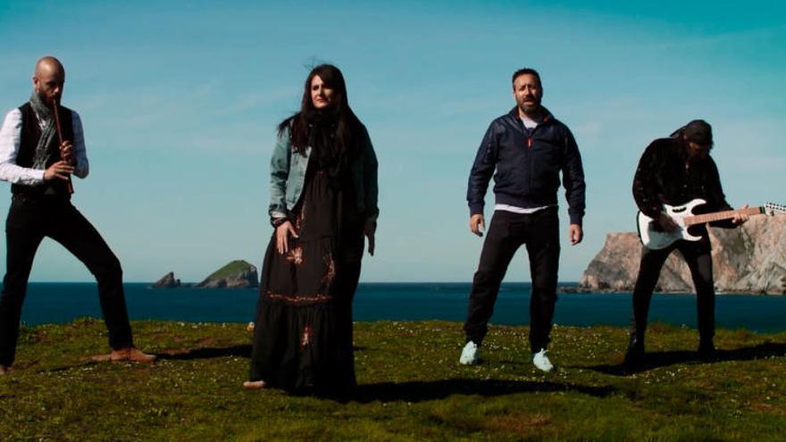 El grupo “D’Aki Alhao” estrena su primer videoclip, “D Asturias”