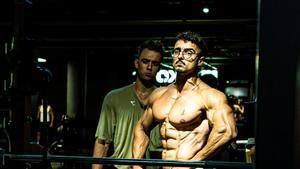 Ander Basurto y su preparador Ibon Suberbiola