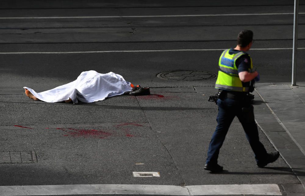 Varias personas apuñaladas en la ciudad australiana de Melbourne.