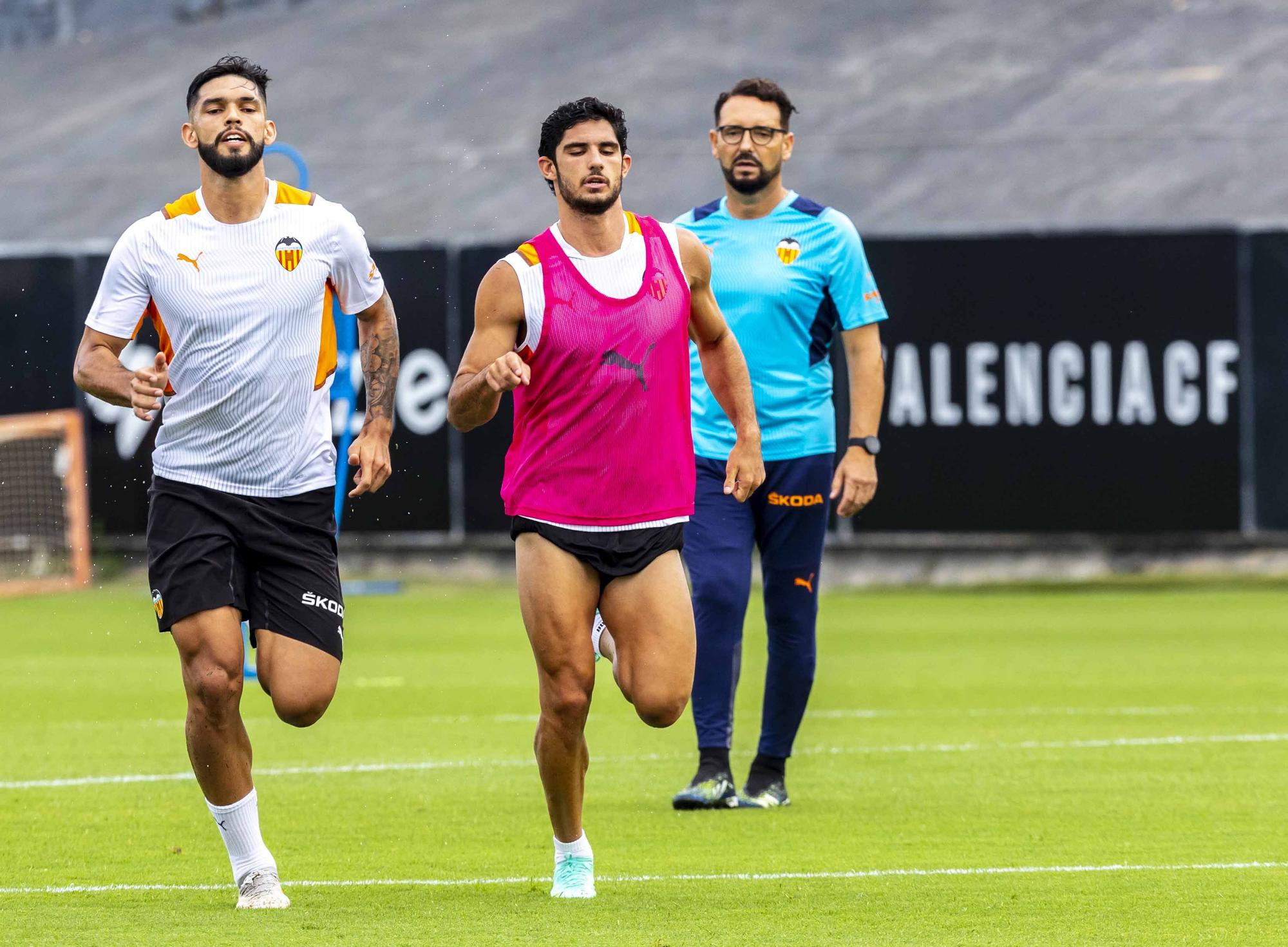 La semana de entrenamientos del Valencia CF