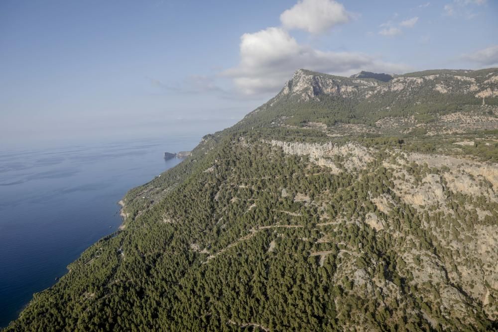 Mira Mallorca vista desde un helicóptero