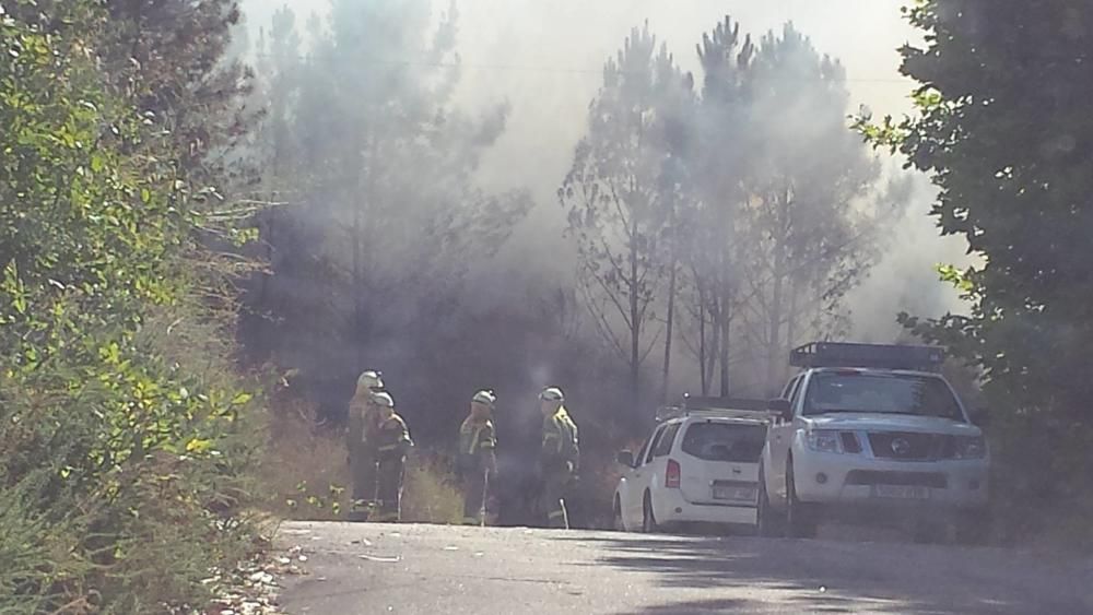 Incendio en Soutomaior