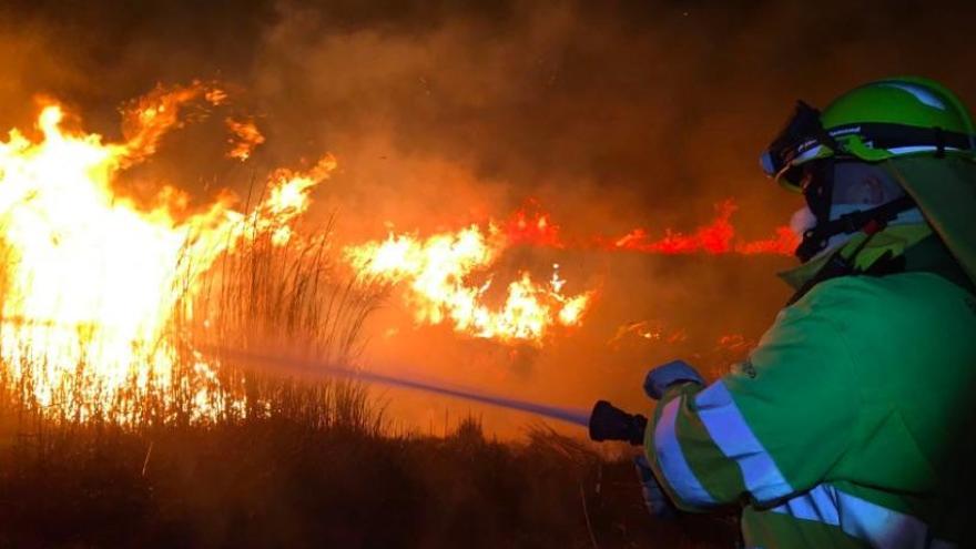 Estabilizado el incendio en el Prat Torreblanca-Cabanes