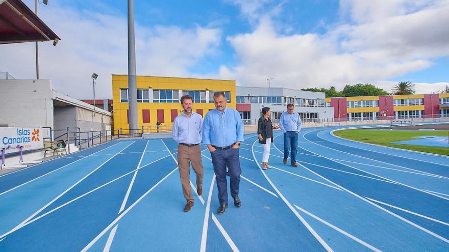 Carlos Alonso, J. Alberto Díaz, Cristo Pérez y Agustín Hernández, en La Manzanilla.