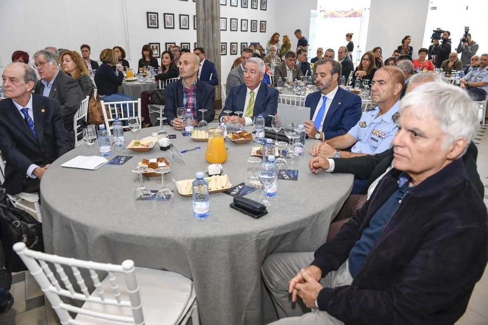 El presidente de la Agencia Nacional de Evaluación de la Calidad y Acreditación (ANECA), José Arnáez, en los desayunos Universidad-Sociedad