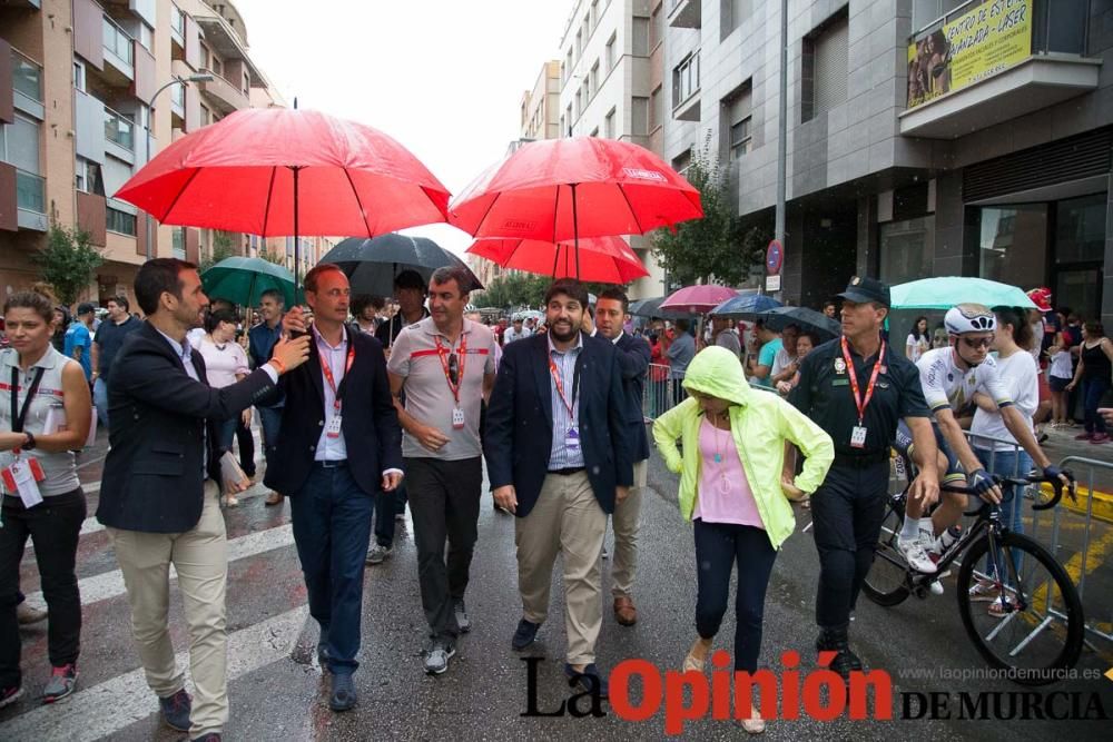 Vuelta ciclista a España: Salida en Caravaca