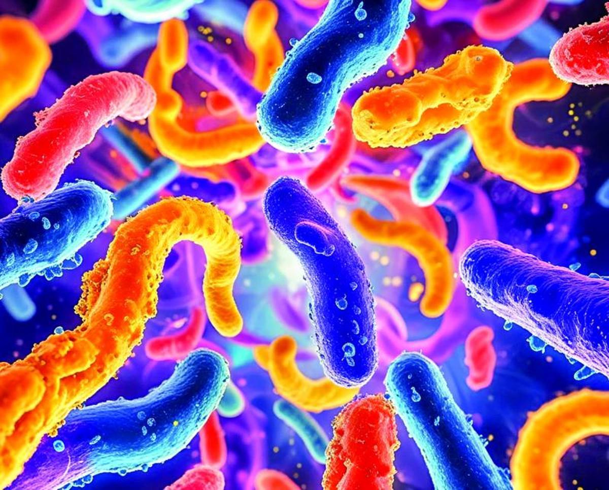 Bacterias generadas por Inteligencia Artificial (IA).