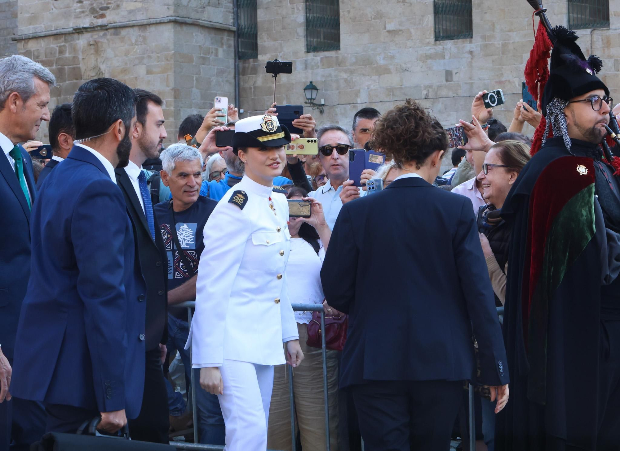 La princesa Leonor recibe la Medalla de Galicia