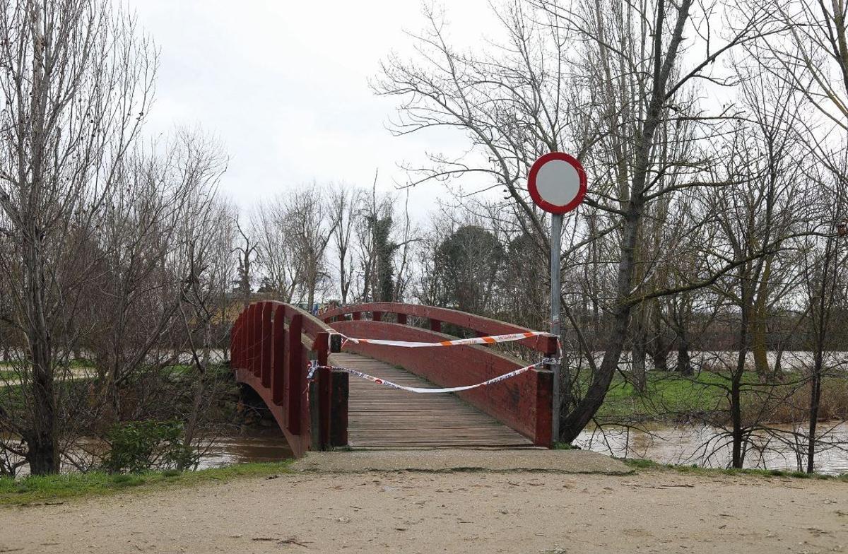 Acceso a la isla de las Pallas cortado.