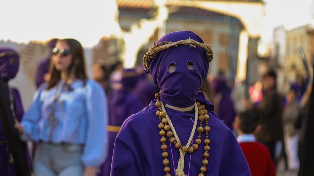 VÍDEO | Los momentos más emotivos de la procesión de La Pasión de Fuentesaúco
