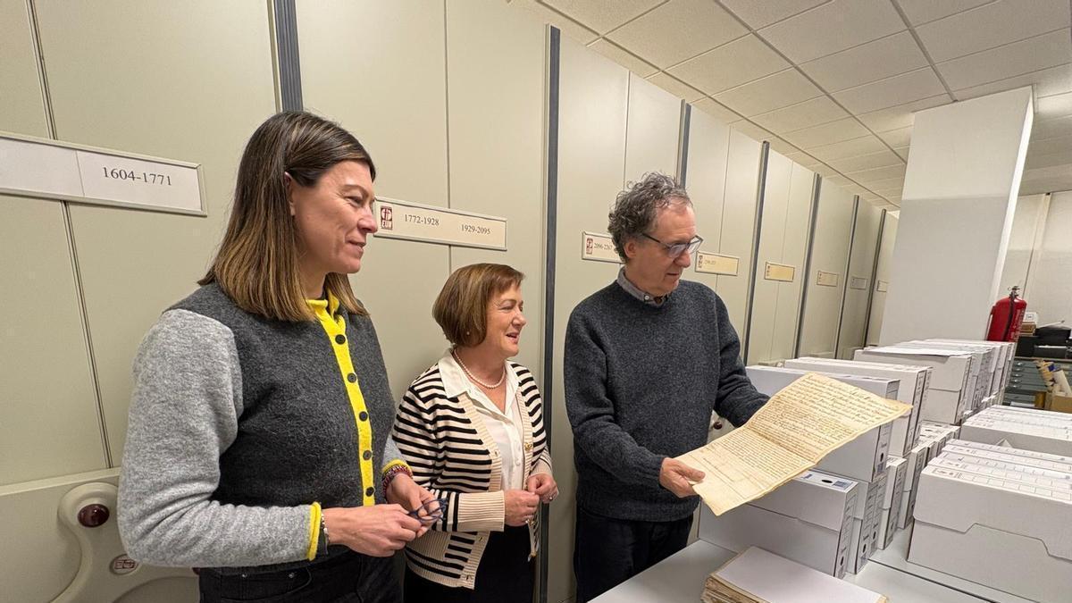 así se recuperó un archivo de 4.000 documentos que recoge la memoria de la nobleza asturiana