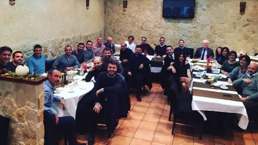 Cena de Navidad de los empleados del club ilicitano