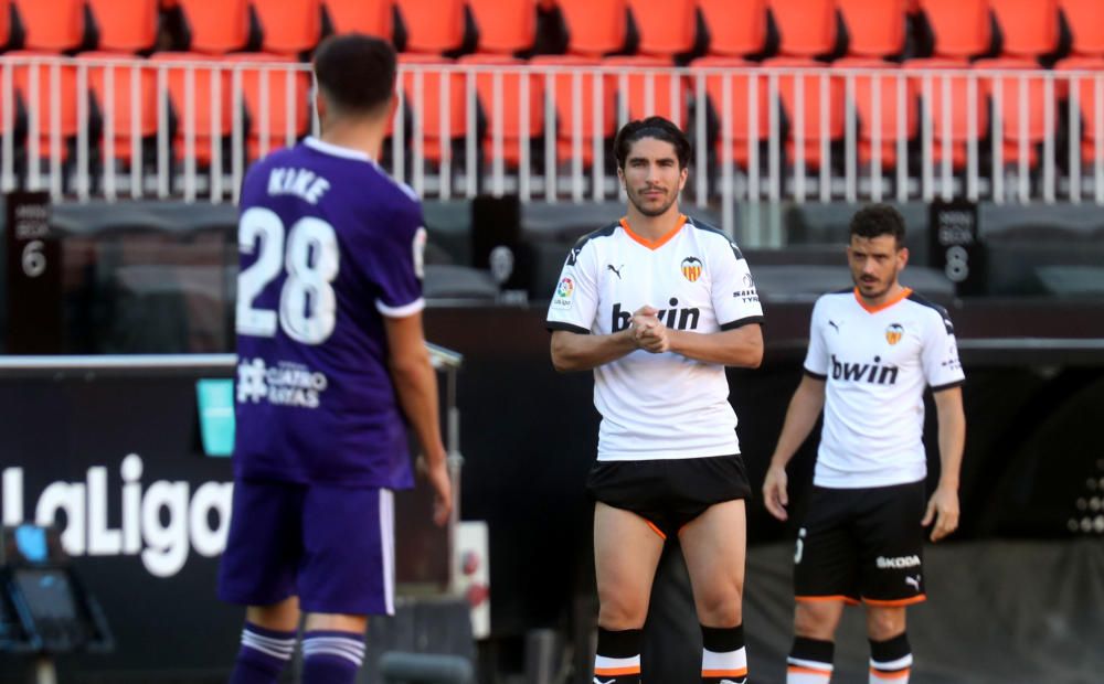 Las imágenes del Valencia CF - Valladolid