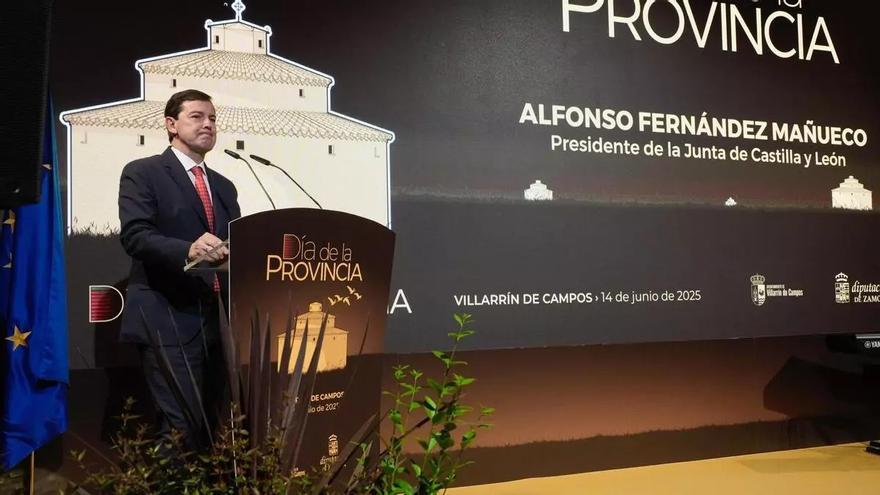 Mañueco reclama el AVE en Sanabria &quot;sin rentabilidad económica, pero con rentabilidad social&quot;