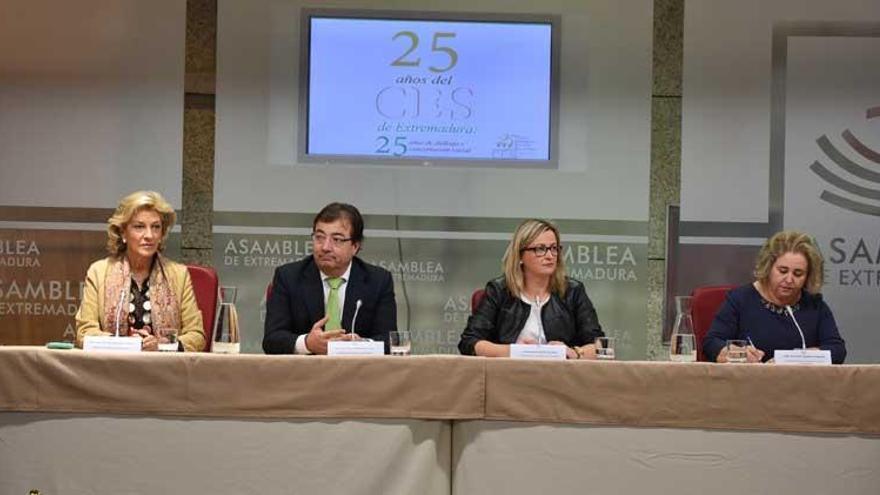 Vara considera que el Consejo Económico y Social de Extremadura es un cauce de participación
