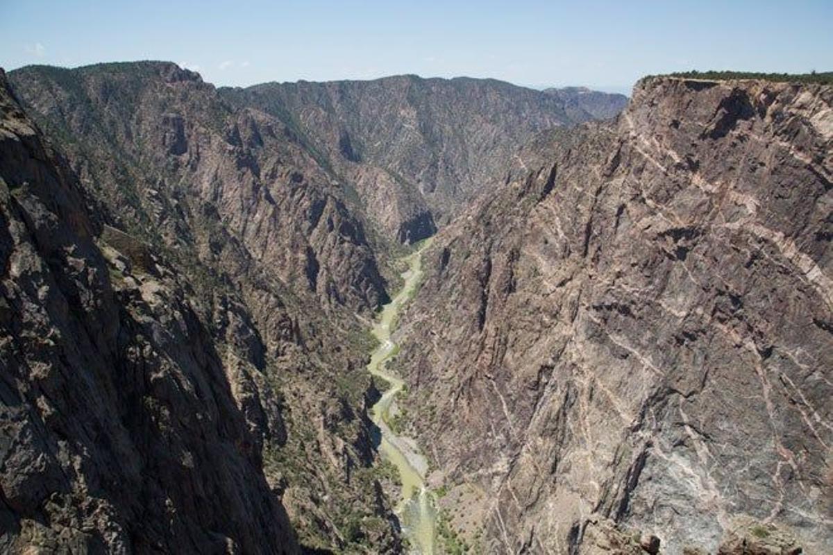 El parque nacional Cañón Negro del Gunnison