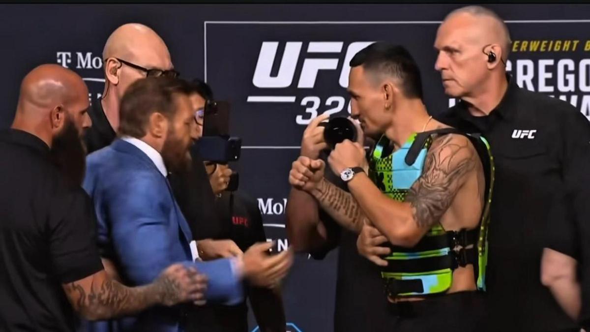 McGregor vuelve a hacer de las suyas: Así le quitó las gafas a Max Halloway