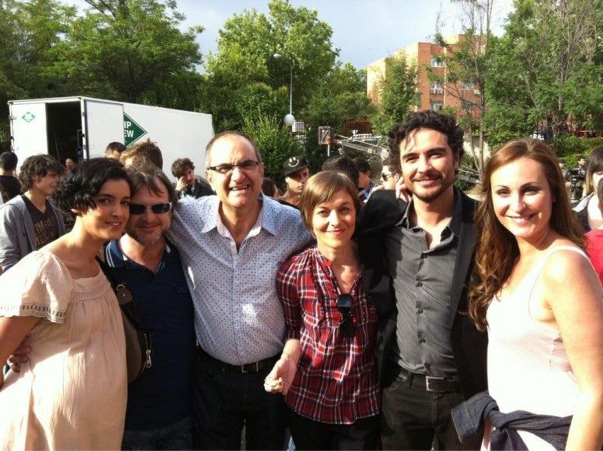 Blanca Romero, Xavi Mira, Joaquín Climent, Nuria González, José Manuel Seda y Ana Milán