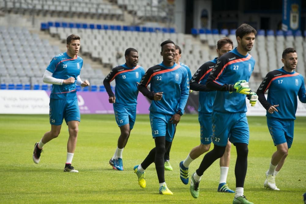 Entrenamiento del Real Oviedo