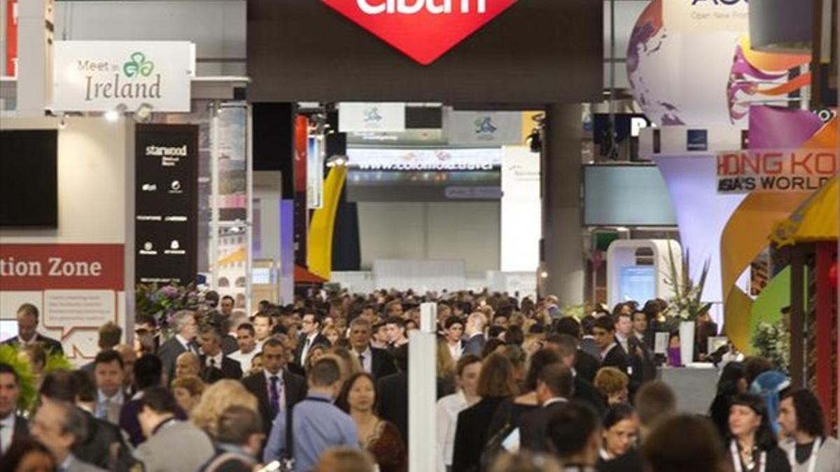 Participantes en la edición del año pasado de la feria EIBTM.