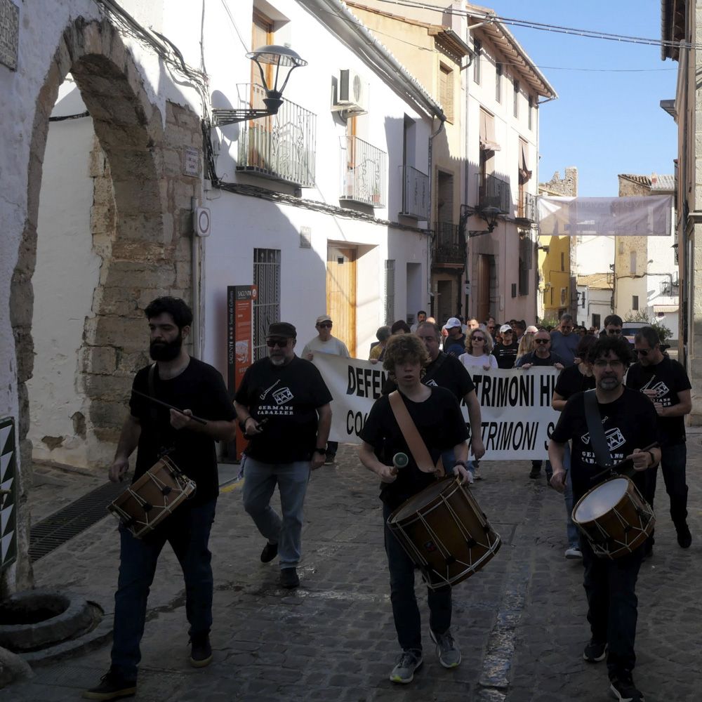 Movilización por una mayor inversión en el Castillo de Sagunt