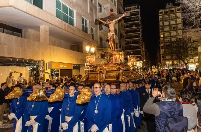 Semana Santa en Alicante 2026: procesión de la Cofradía de la Piedad y Caridad y Cristo de la Paz