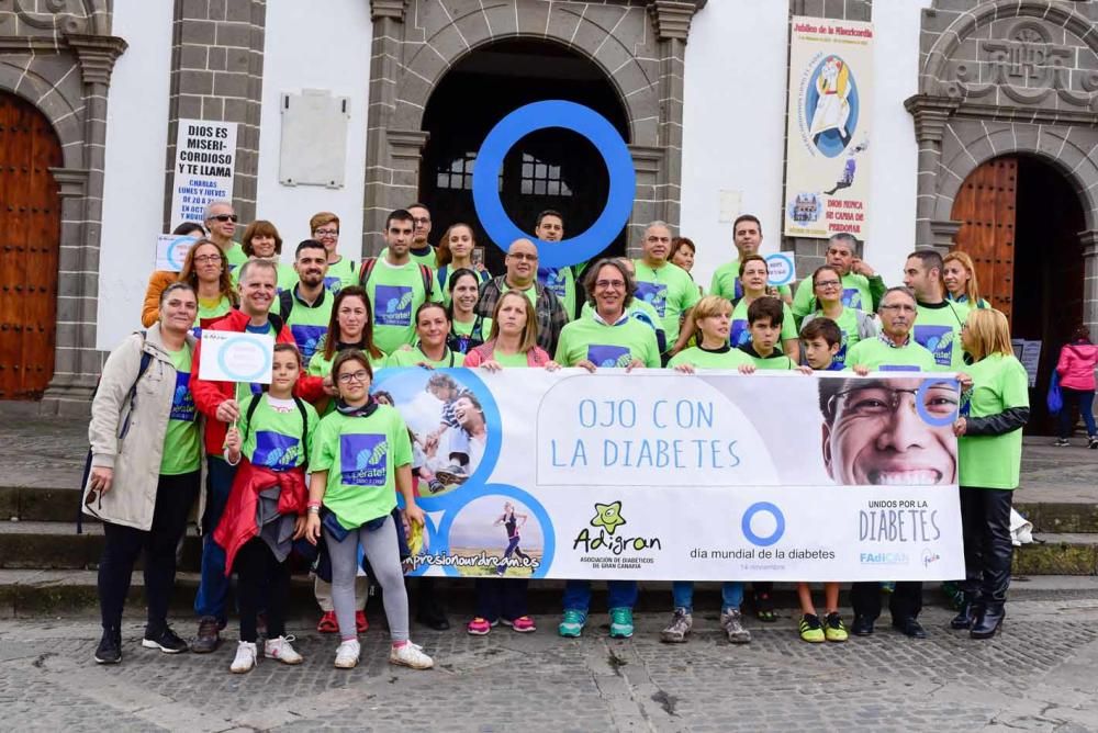 Día Mundial por la Diabetes en la plaza de Teror