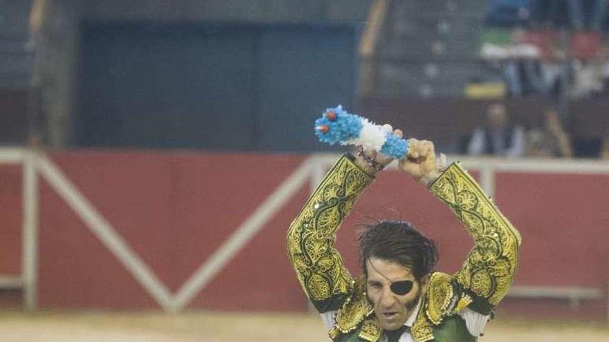 El torero Juan José Padilla, en la feria coruñesa de 2014.