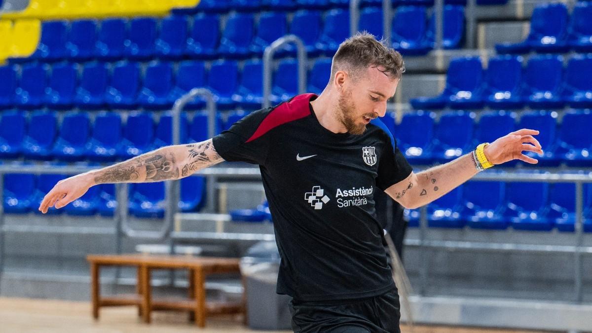 Sergio González vuelve a entrenar con el grupo