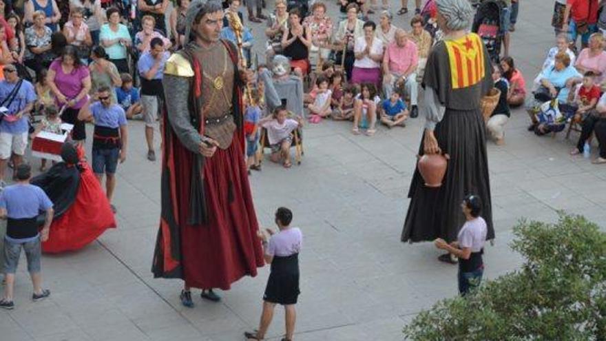 Gegants de Martorell, en l&#039;obertura de la festa major de l&#039;any passat