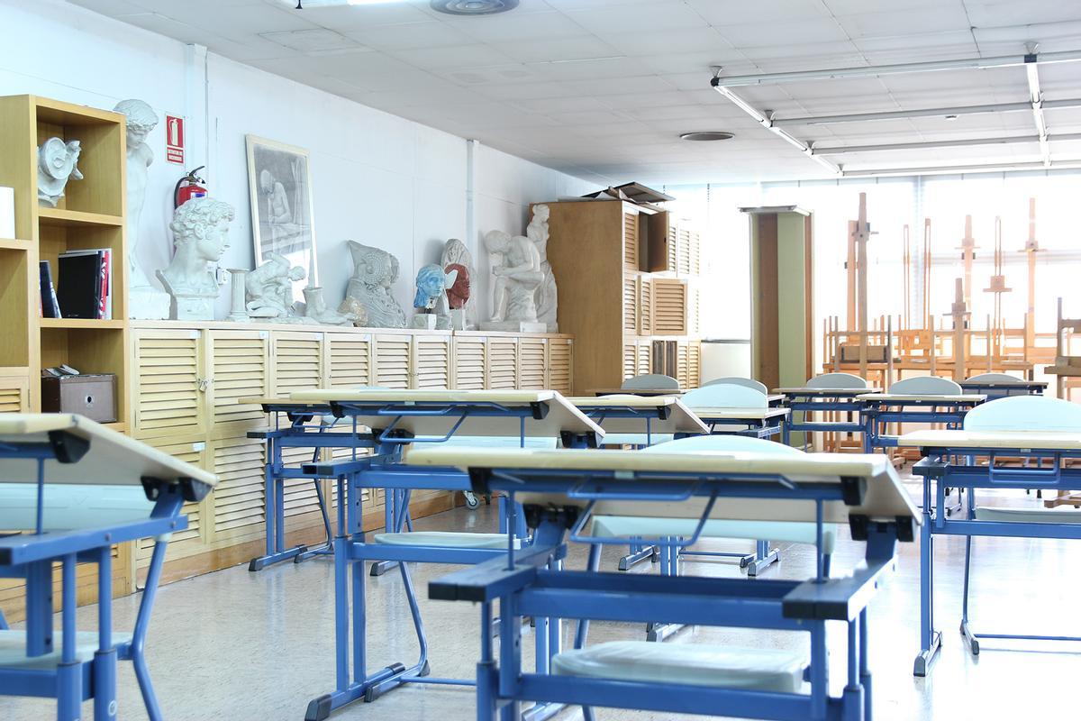 Instalaciones para el Bachillerato de Artes