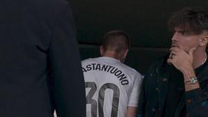 ¡Así insultó Franco Mastantuono al árbitro!